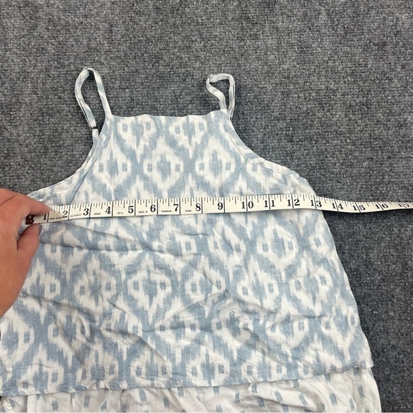 ABERCROMBIE KIDS Girls blue/white Tank Top flowy size: 9/0 - Picture 7 of 8